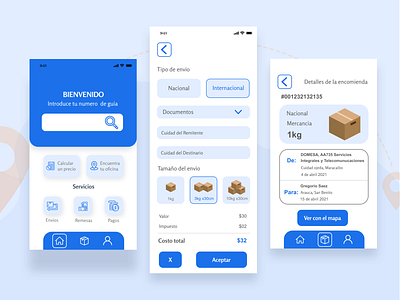 Shipping App app design graphic design typography ui ux