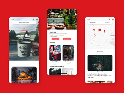 Airbnb Redesign design mobile mobile design prototyping ux wireframes