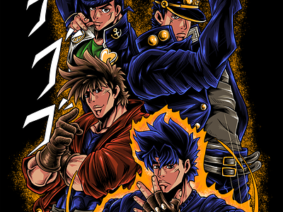 fanart JoJo's Bizarre Adventure