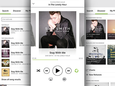 Spotify UI Concept