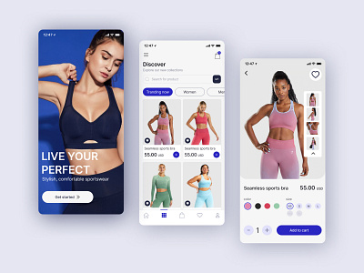 E-commerce Sport store Mobile App