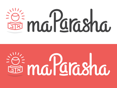 Maparasha full logo font hand lettering logo