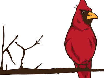 State Bird cardinal kentucky tree