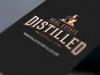 Real Estate Distilled Conference Logo bourbon conference louisville real estate still