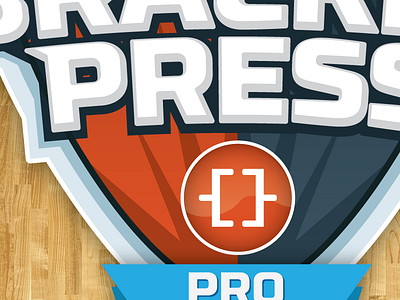 BracketPress Logo basketball final four logo plugin sports wordpress