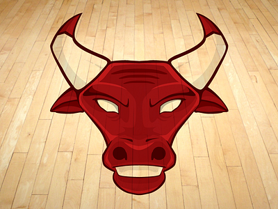 Dribbble Chicago Bulls bull bulls chicago logo sports