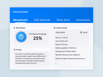 Aero - Dziennik rowerzysty 2.0