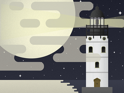 Constance & Variables bioshock bioshock infinite clouds games gaming grain illustration lighthouse moon vector video