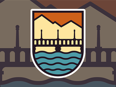 Lake Chelan Sticker Design