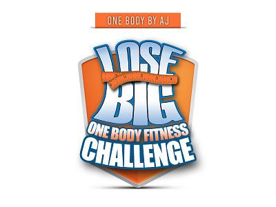 Lose Big Challenge Logo Re-design brand enhancement logo lose big re design