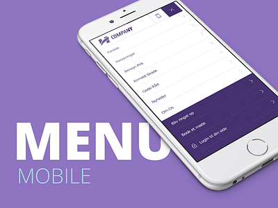 Mobile Navigation iphone menu mobile nav navigation responsive ui