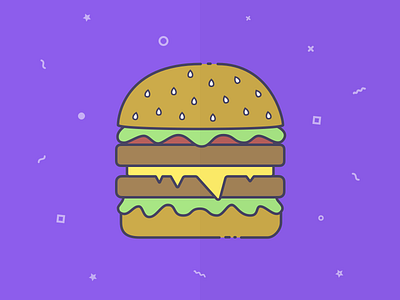 Burger Illustration