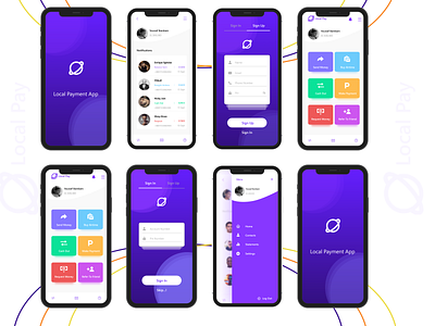 Local Payment App - Concept UI