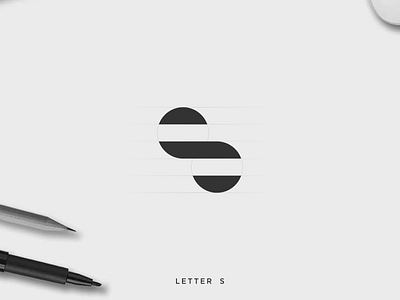 LETTER S MONOGRAM LOGO apparel branding clothing design graphic design logo luxury monogram