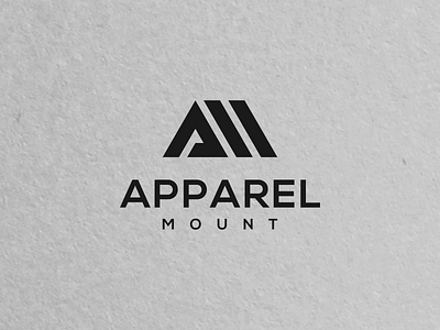 AM MONOGRAM LOGO apparel branding clothing design fitness graphic design gym logo luxury monogram sport