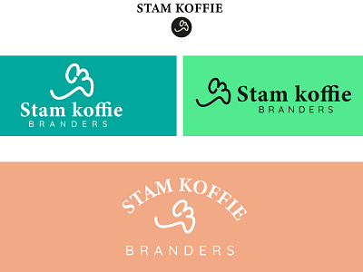 LOGO DESIGN FOR- STAM KOFFIE branding coffie design graphicdesign logo logodesign