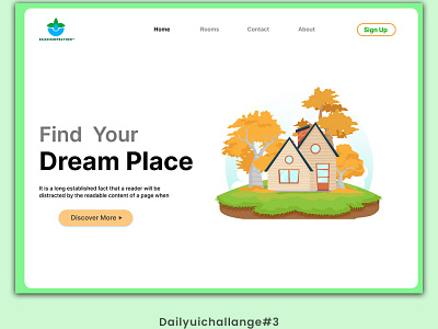 Landing Page Design #dailyuichallenge -3