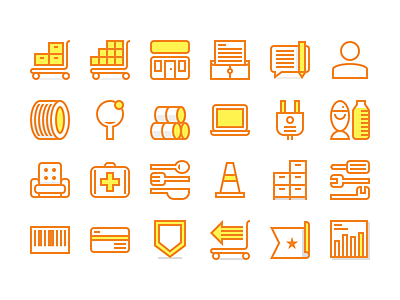 Icons for the Ralali Homepage b2b marketplace flat design icons illustration outline outline icons ralali