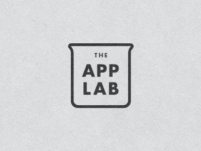 App Lab app lab beaker concept futura logo science