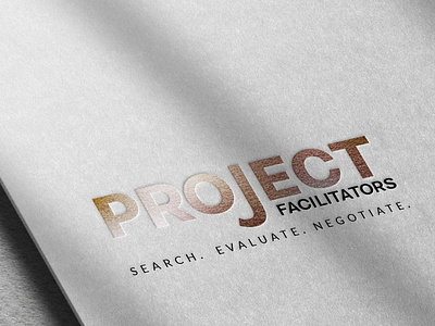 Project Facilitators branding design logo