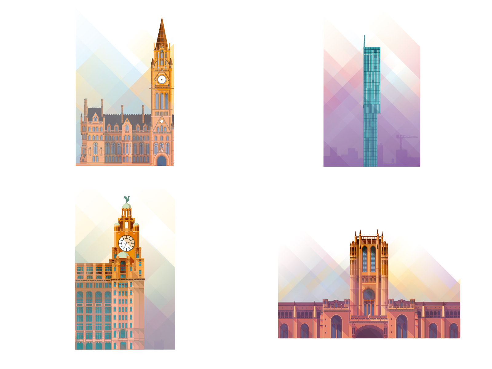 2018 2018 architecture building illustration liverpool manchester top 4 vector
