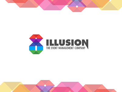 ILLUSION 🎭 7span 8 8 logo brain color palette colors continuity digit 8 i logo illusion illusionist infinite letter i logo multiverse optical illusion symmetrical trippy vertigo