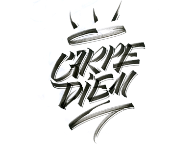 Carpe Diem by Iva Frýdková on Dribbble