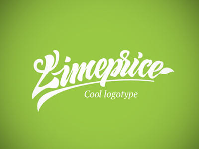 Limeprice calligraphy lettering logo logotype