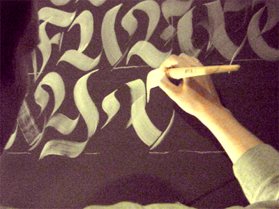 Calligraphy on walls part2