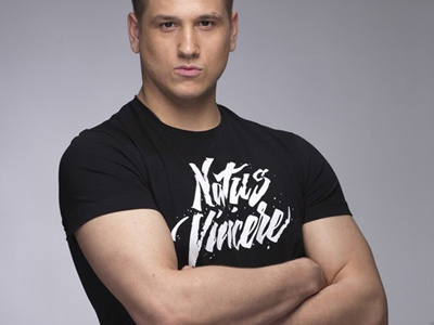Natus Vincere t-shirt design calligraphy clothing cola pen logo logotype natus vincere navi print ruling pen t shirt wear zeus