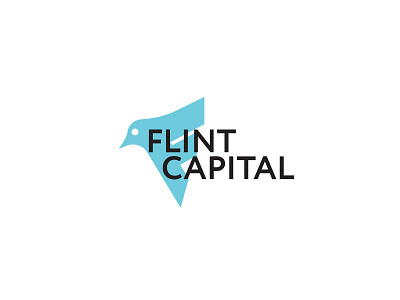 Flint Capital capital design finance flint logo logotype venture
