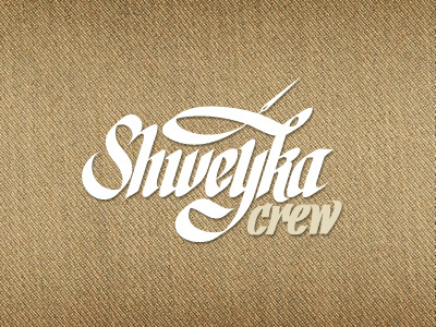 Shweyka Crew calligraphy lettering logo typography