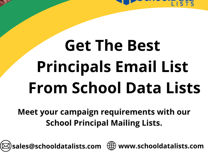 Principals Email List School Principals Mailing Addresses by Ryan