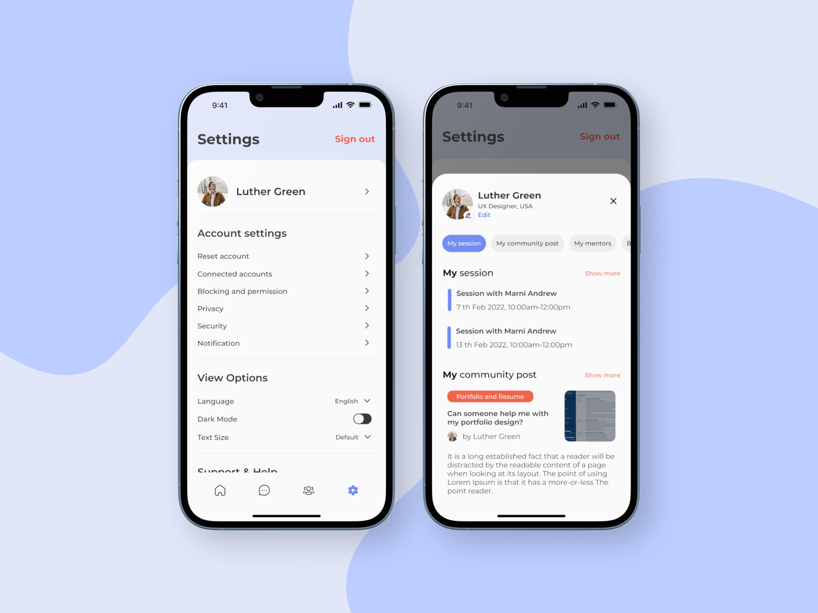 Daily UI Design Challenge | Settings | Day 07 By Atulya On Dribbble