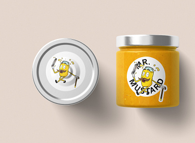 Mr Mustard branding design graphic design illustration packaging product design