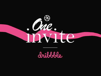 Dribbble Invite!