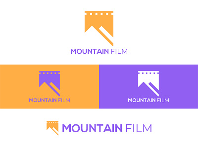 Mountain Film Logo Design branding design logo logo design minimal logo