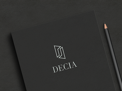 Decia logo design graphic design logo vector