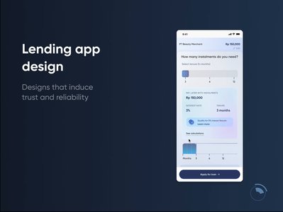 Dynamic data dashboard app branding design fintech motion graphics ui ux