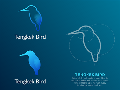 Tengkek Bird logo