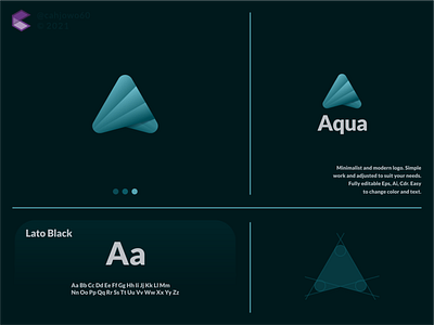 Aqua logo apparel branding corporate design graphic design icon illustration logo minimalist logo modern logo simple logo typography ui ux vector