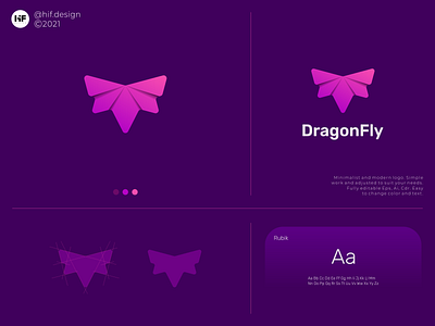 DragonFly logo app branding design graphic design icon illustration logo logo concept logo idea minimalist modern simple typography ui ux vector