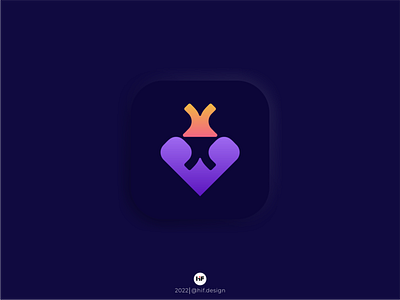 King Pome icon app apparel graphic design