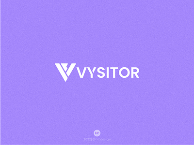 Vysitor logo apparel graphic design