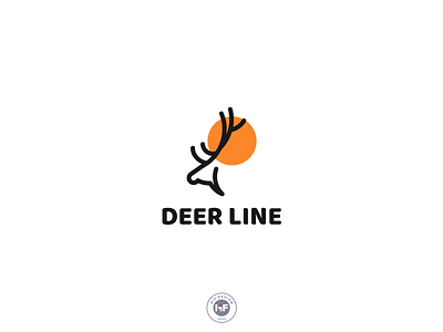 Deer line logo