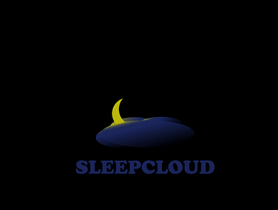 SLEEPCLOUD branding icon logo vector