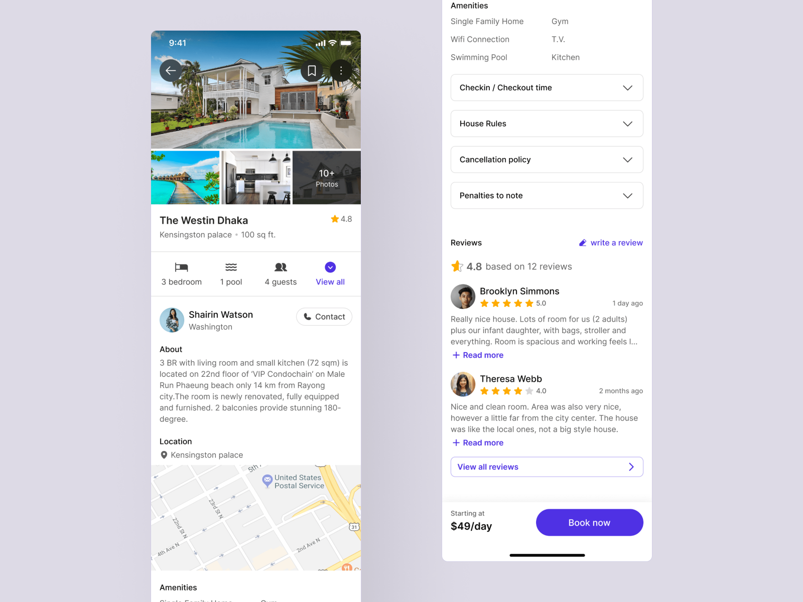 Travel & Booking App by Vishal Shanbhag on Dribbble