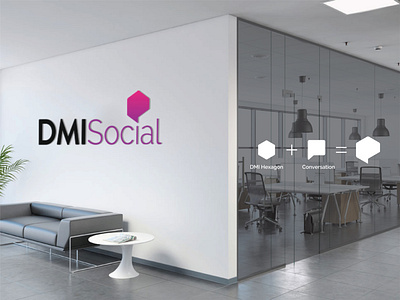 DMISocial design logo social