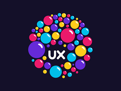 Ux Bubbles bubbles logo