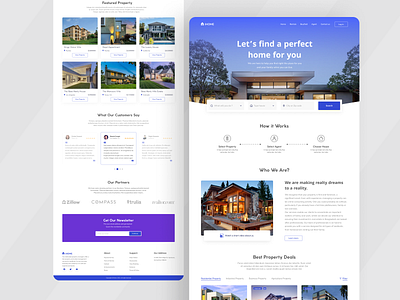 Real Estate Landing Page